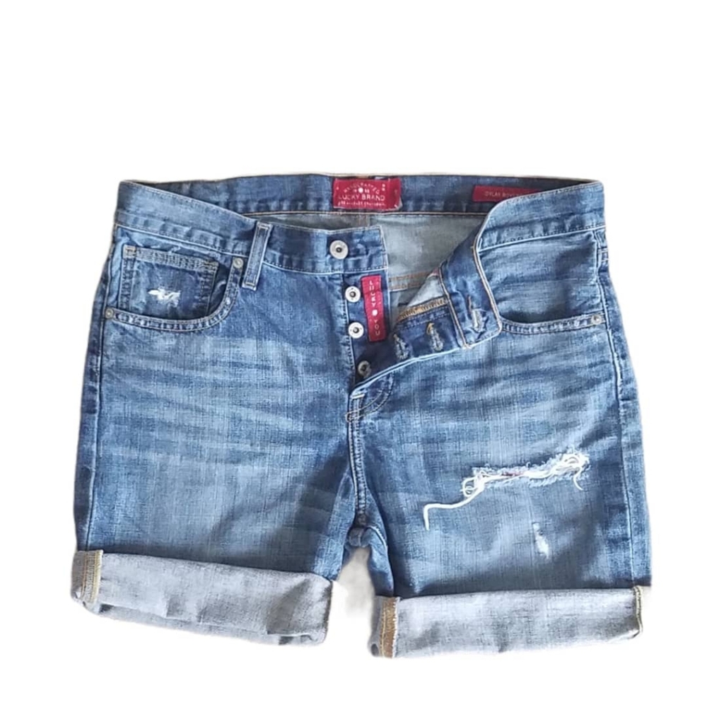 LUCKY BRAND DISTRESSED SHORTS